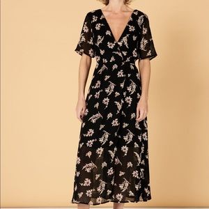 Whimsy & Roe Lola Floral Wrap Dress